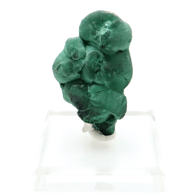 マラカイト 原石 台座付き コンゴ・カタンガ州産 孔雀石 1点物 天然石 卓上 置き物 手のひらサイズ