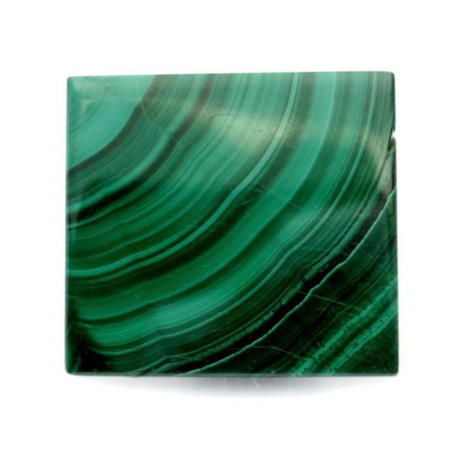 マラカイト ピラミッド 置き物 コンゴ産 1点もの 天然石 パワーストーン 孔雀石 Malachite 約27 x 21mm
