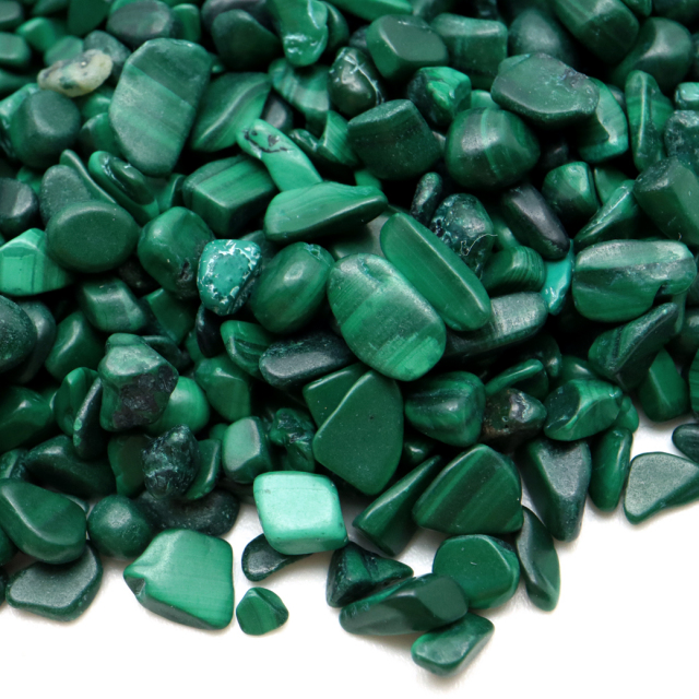 パワーストーン　天然石　マラカイト　孔雀石　タンブル　26g　No.730 パワーストーン 天然石 マラカイト 孔雀石 タンブル 26g No.730 美術品