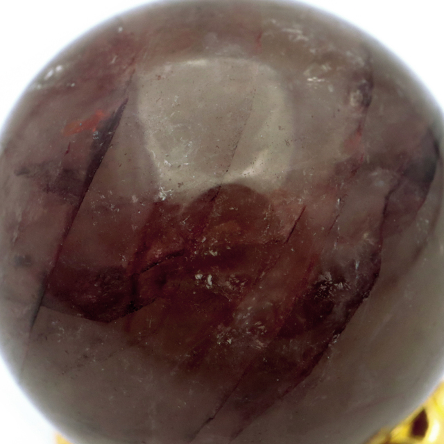 マニカラン水晶 丸玉 台座付き パールバティー渓谷産 天然石 パワーストーン 1点もの