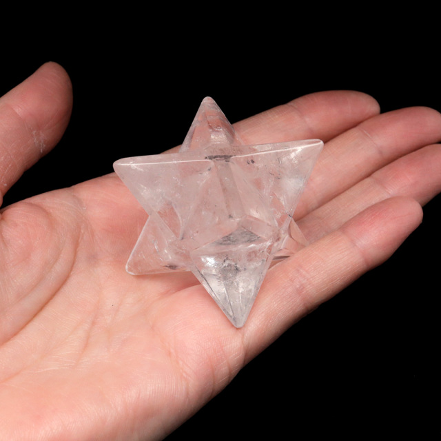 レムリアンシード マカバスター AAA 神聖幾何学 六芒星 マルカバスター 水晶 天然石 ブラジル バイーア産