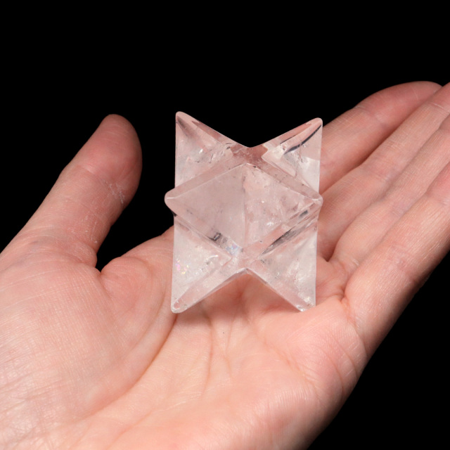 レムリアンシード マカバスター AAA 神聖幾何学 六芒星 マルカバスター 水晶 天然石 ブラジル バイーア産