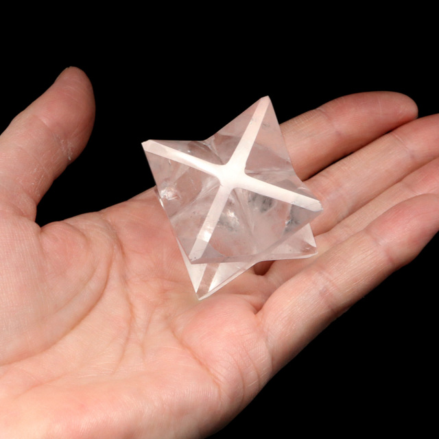 レムリアンシード マカバスター AAA 神聖幾何学 六芒星 マルカバスター 水晶 天然石 ブラジル バイーア産