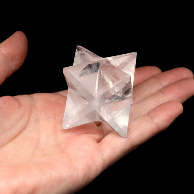 レムリアンシード マカバスター AAA 神聖幾何学 六芒星 マルカバスター 水晶 天然石 ブラジル バイーア産