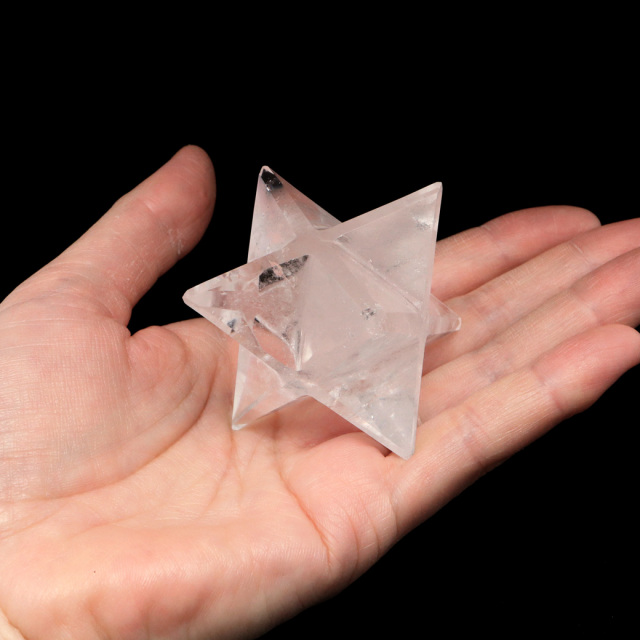 レムリアンシード マカバスター AAA 神聖幾何学 六芒星 マルカバスター 水晶 天然石 ブラジル バイーア産