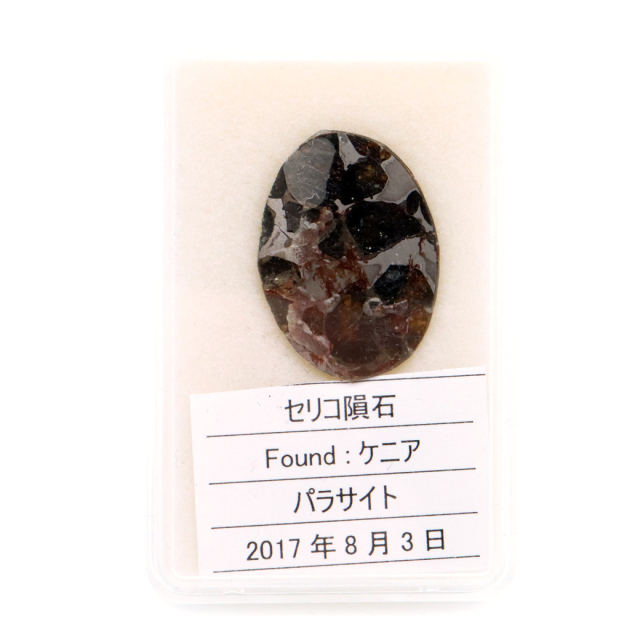 パラサイト隕石 ケニア セリコ産 重量1.8g 隕石標本 パワーストーン 1