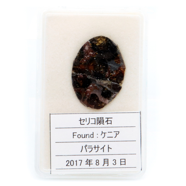 パラサイト隕石 ケニア セリコ産 隕石標本 パワーストーン 1点物 石鉄隕石