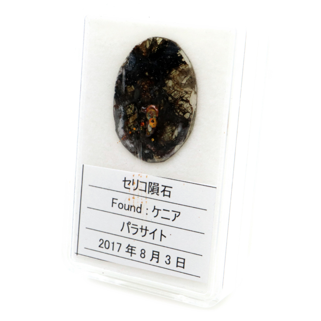 パラサイト隕石 ケニア セリコ産 重量0.8g 隕石標本 パワーストーン 1点物 石鉄隕石