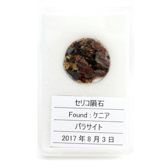 パラサイト隕石 ケニア セリコ産 重量1.0g 隕石標本 パワーストーン 1点物 石鉄隕石