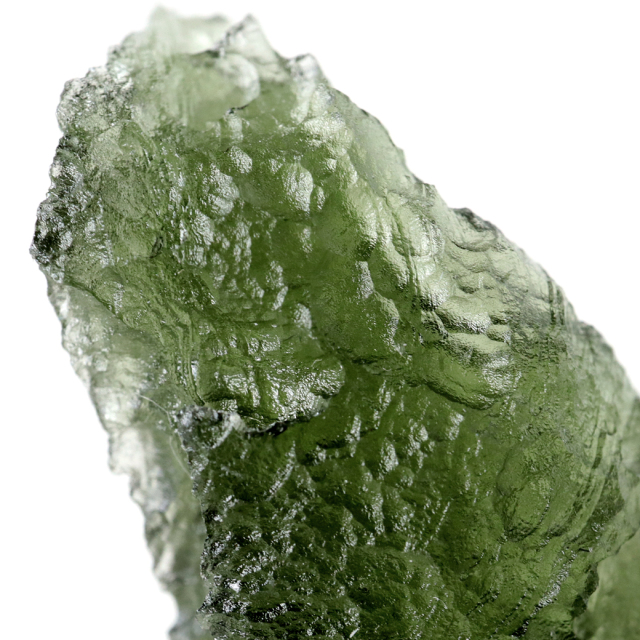 モルダバイト 原石 4.7g 穴無し 天然ガラス 1点物 宇宙の神秘 天然石 パワーストーン 癒し グリーン 緑 モルダウ石 moldavite