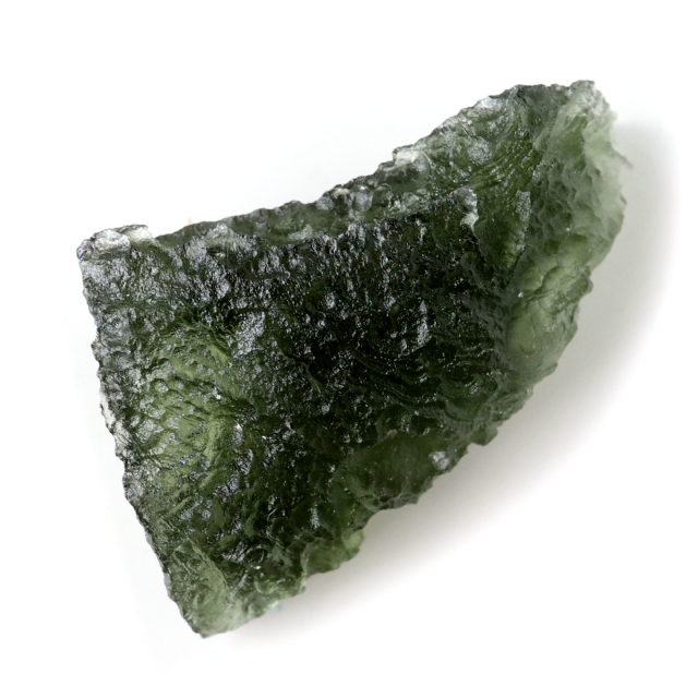 モルダバイト 原石 4.7g 穴無し 天然ガラス 1点物 宇宙の神秘 天然石 パワーストーン 癒し グリーン 緑 モルダウ石 moldavite