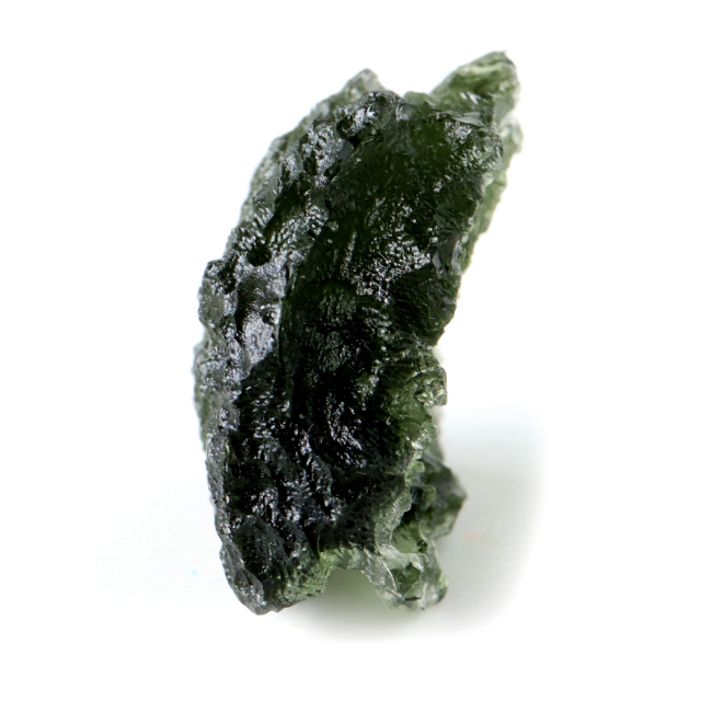 モルダバイト 原石 4.2g 穴無し 天然ガラス 1点物 宇宙の神秘 天然石 パワーストーン 癒し グリーン 緑 モルダウ石 moldavite