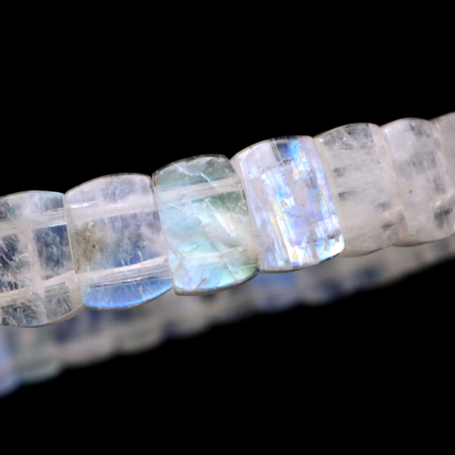 ムーンストーン バングル AAA 1点もの レディース 6月 誕生石 高品質