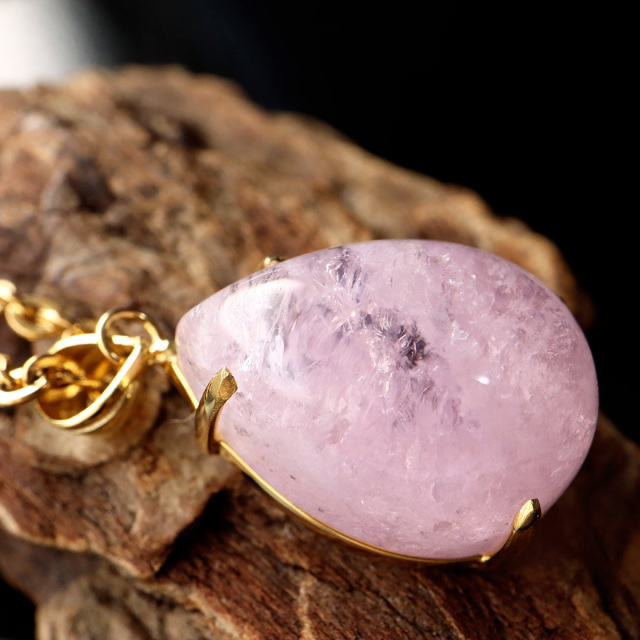 モルガナイト ペンダント Silver925 チェーン付き 1点物 天然石 パワーストーン