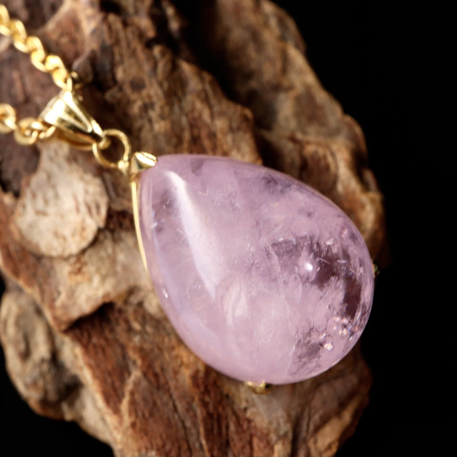 モルガナイト ペンダント Silver925 チェーン付き 1点物 天然石 パワーストーン