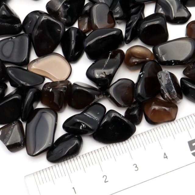 モリオン 黒水晶 高品質 さざれ石 本物 1kg まとめ売り お得 サイズ中 天然石 パワーストーン 浄化グッズ