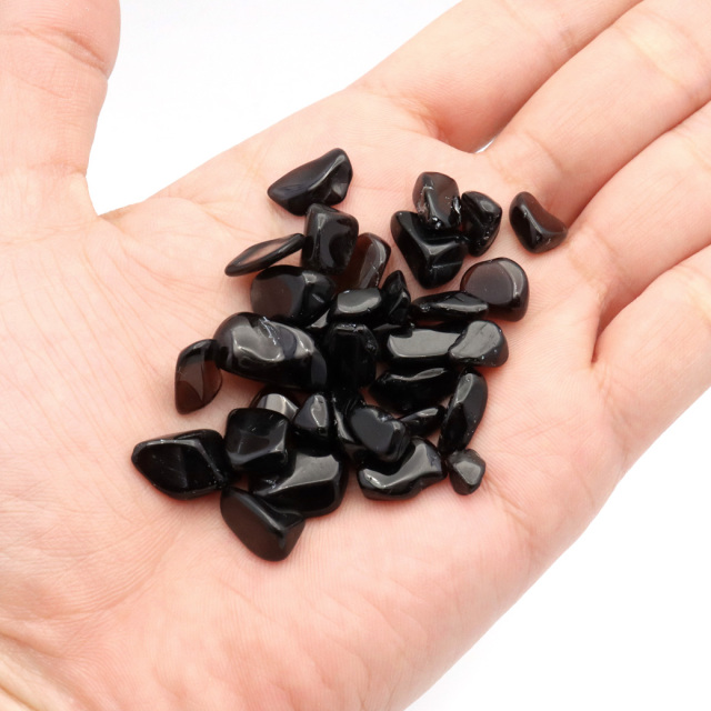モリオン 黒水晶 高品質 さざれ石 本物 1kg まとめ売り お得 サイズ中 天然石 パワーストーン 浄化グッズ