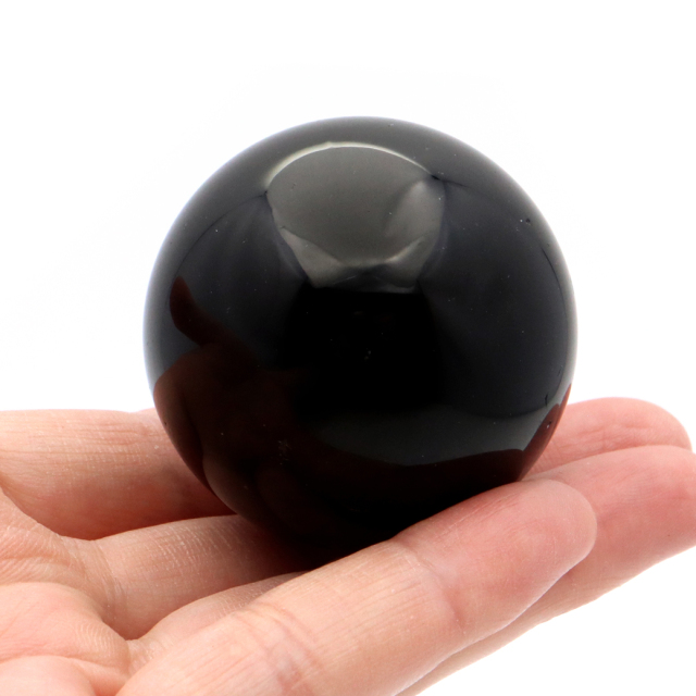 モリオン 黒水晶 丸玉 台座付き 山東省産 天然石 パワーストーン 1点もの 置き物 インテリア 置物 開運 原石 スフィア
