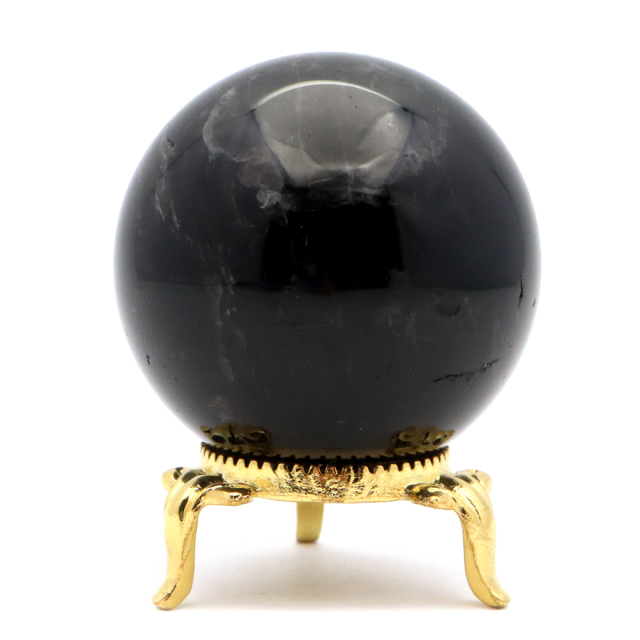 高品質シトリン水晶 虹入り原石 置物 インテリア 金属台座付き 訳あり