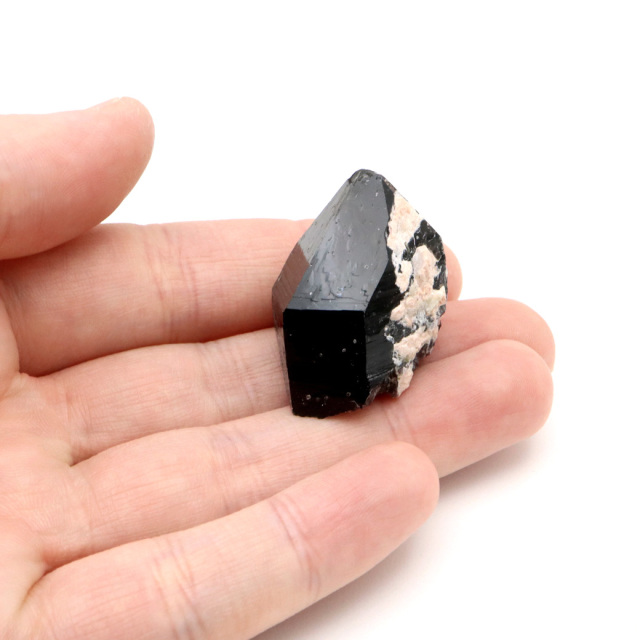 モリオン 黒水晶 原石 ポイント 山東省産 1点物 浄化 魔除け 天然石 パワーストーン