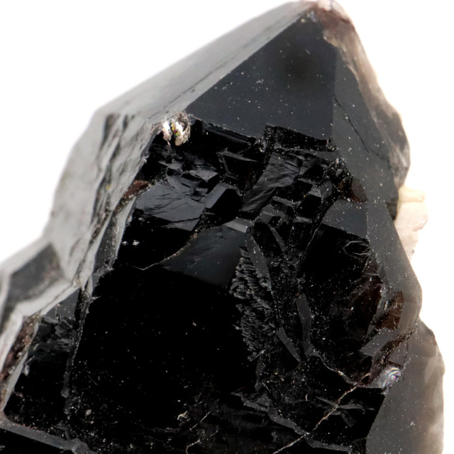 モリオン 黒水晶 原石 ポイント 山東省産 1点物 浄化 魔除け 天然石 パワーストーン