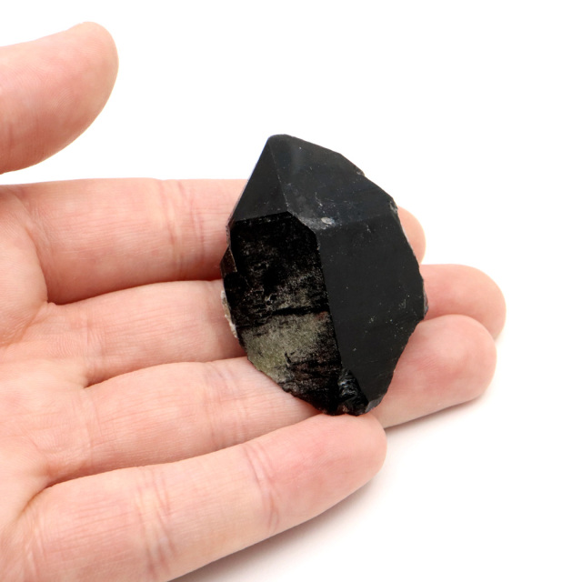 モリオン 黒水晶 原石 ポイント 山東省産 1点物 浄化 魔除け 天然石 パワーストーン