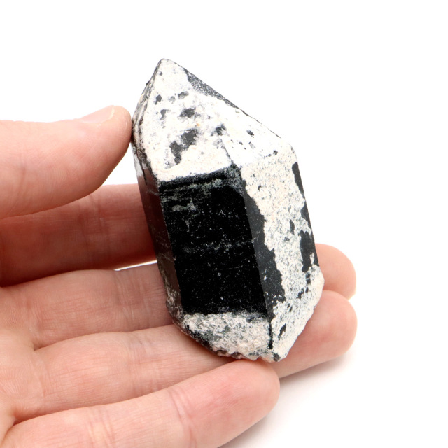 モリオン 黒水晶 原石 ポイント 山東省産 1点物 浄化 魔除け 天然石 パワーストーン