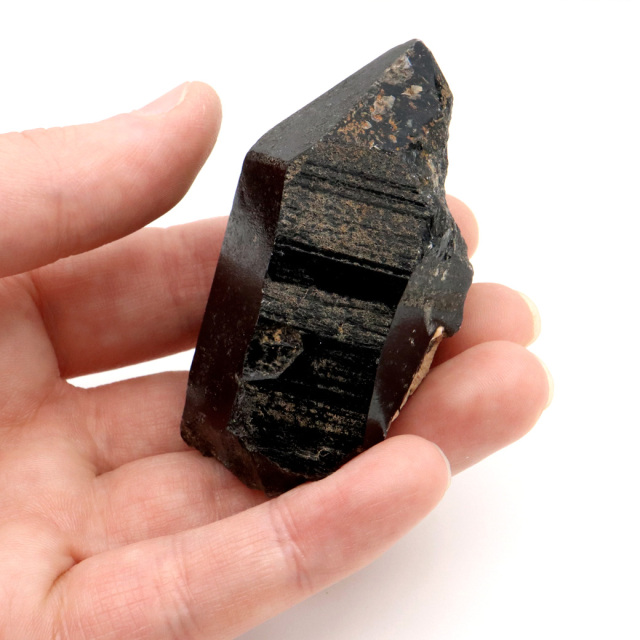 モリオン 黒水晶 原石 ポイント 山東省産 1点物 浄化 魔除け 天然石 パワーストーン