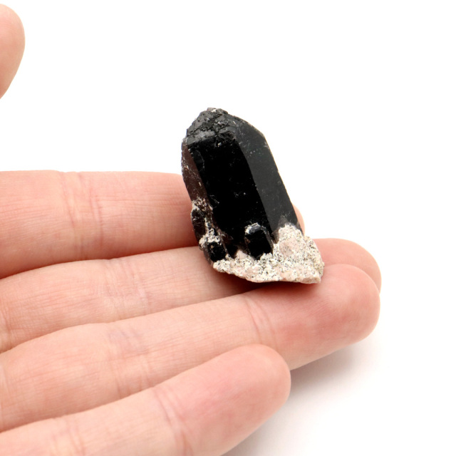 モリオン 黒水晶 原石 ポイント 山東省産 1点物 浄化 魔除け 天然石 パワーストーン
