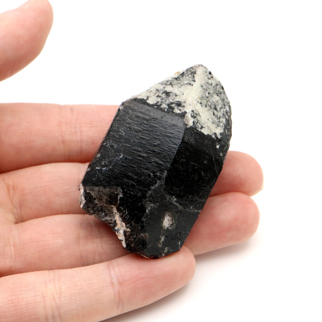 モリオン 黒水晶 原石 ポイント 山東省産 1点物 浄化 魔除け 天然石 パワーストーン