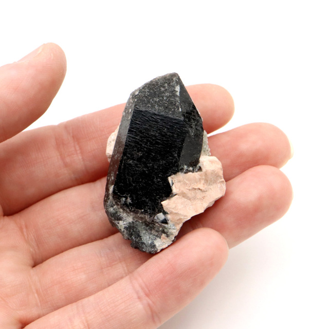 モリオン 黒水晶 原石 ポイント 山東省産 1点物 浄化 魔除け 天然石 パワーストーン