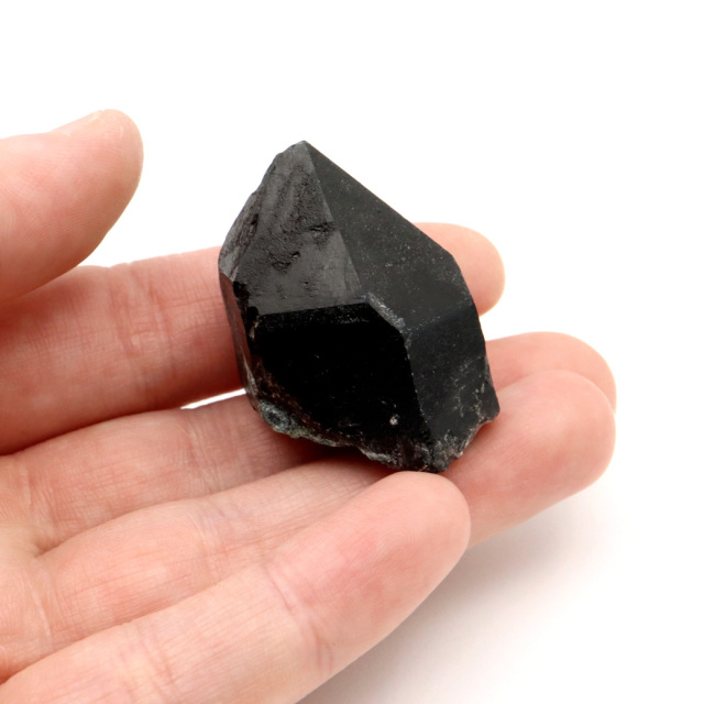 モリオン 黒水晶 原石 ポイント 山東省産 1点物 浄化 魔除け 天然石 パワーストーン