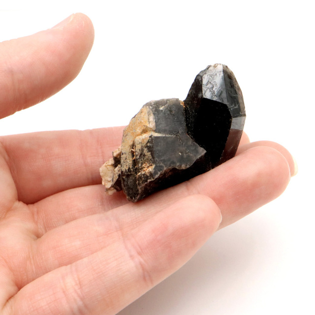 モリオン 黒水晶 原石 ポイント 山東省産 1点物 浄化 魔除け 天然石 パワーストーン