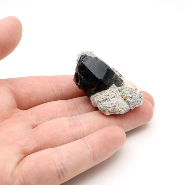 モリオン 黒水晶 原石 ポイント 山東省産 30g 1点物 浄化 魔除け 天然石 パワーストーン