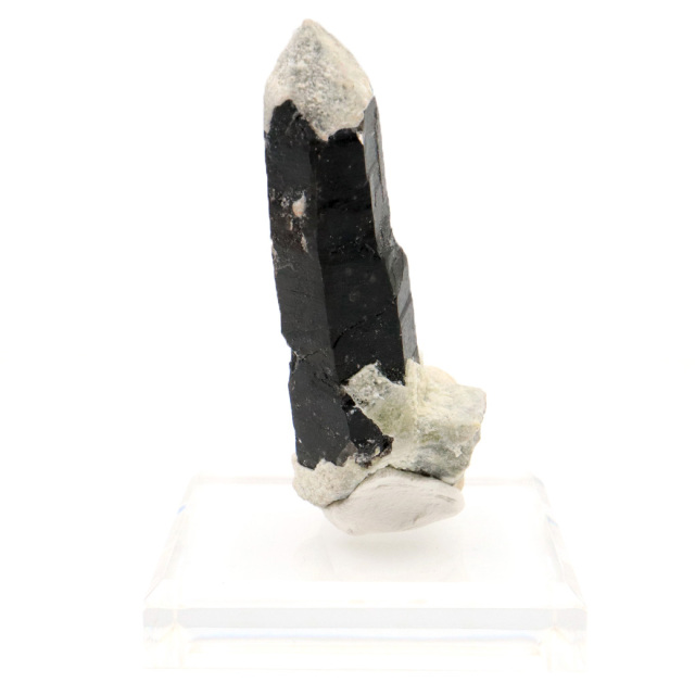 モリオン 黒水晶 原石 ポイント 台座付き 山東省産 60g 1点物 浄化 魔除け 天然石 パワーストーン