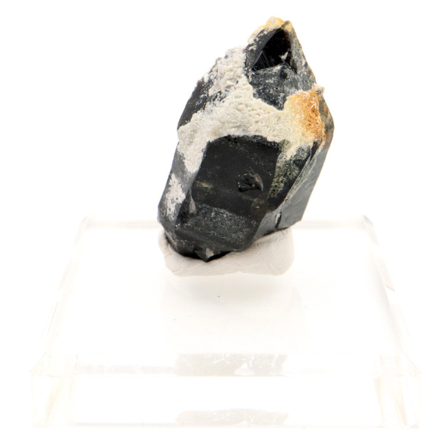 モリオン 黒水晶 原石 ポイント 台座付き 山東省産 48g 1点物 浄化 魔除け 天然石 パワーストーン