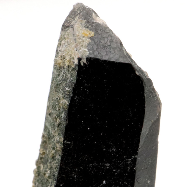 モリオン 黒水晶 原石 ポイント 台座付き 山東省産 36g 1点物 浄化 魔除け 天然石 パワーストーン