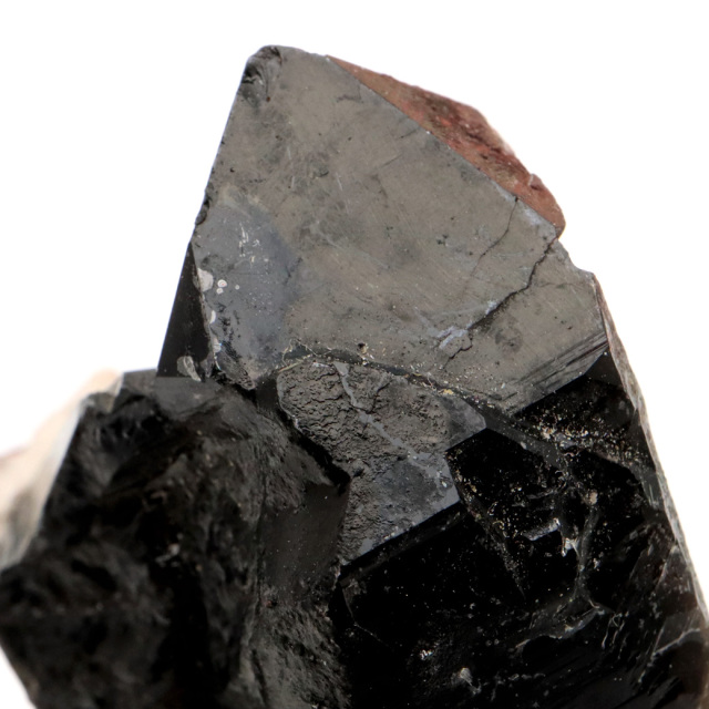 モリオン 黒水晶 原石 ポイント 台座付き 山東省産 63g 1点物 浄化 魔除け 天然石 パワーストーン