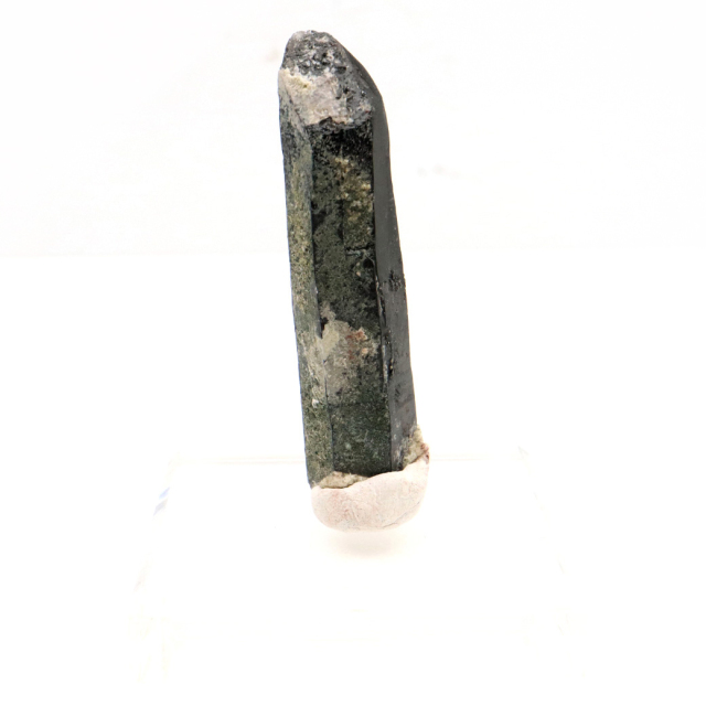 モリオン 黒水晶 原石 ポイント 台座付き 山東省産 45g 1点物 浄化 魔除け 天然石 パワーストーン