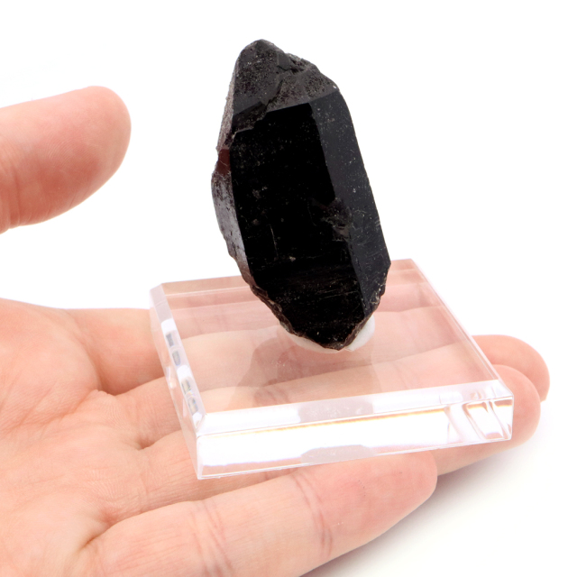 モリオン 黒水晶 原石 ポイント 山東省産 1点物 浄化 魔除け 天然石 パワーストーン