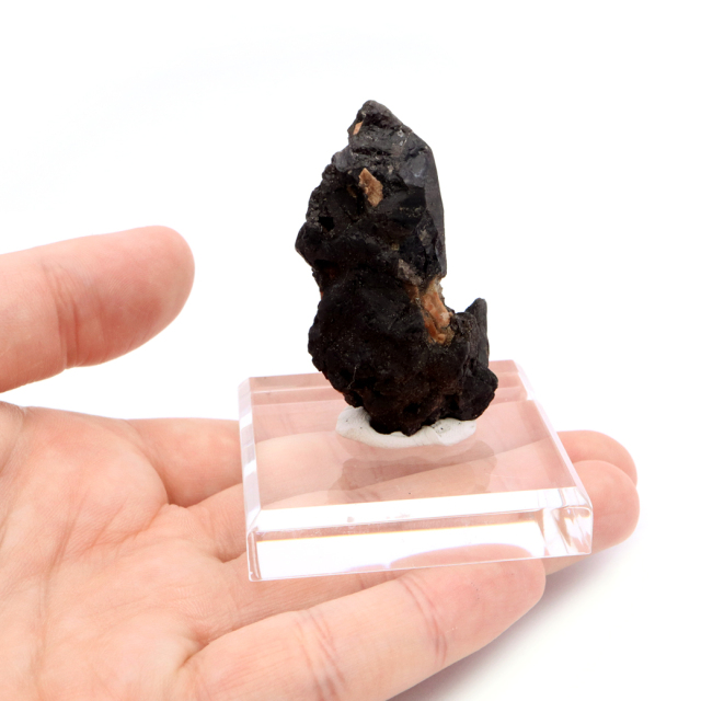 モリオン 黒水晶 原石 ポイント 山東省産 1点物 浄化 魔除け 天然石 パワーストーン