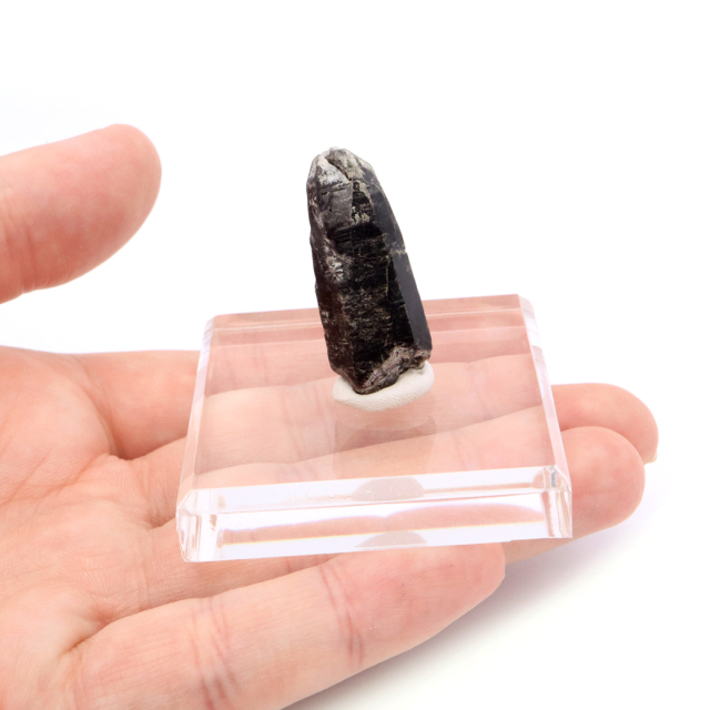 モリオン 黒水晶 原石 ポイント 山東省産 1点物 浄化 魔除け 天然石 パワーストーン
