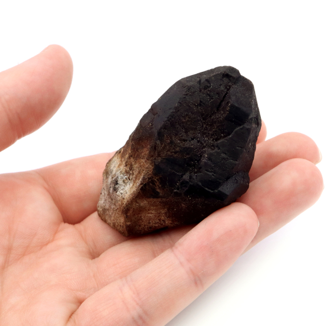 モリオン 黒水晶 原石 ポイント 山東省産 1点物 浄化 魔除け 天然石 パワーストーン