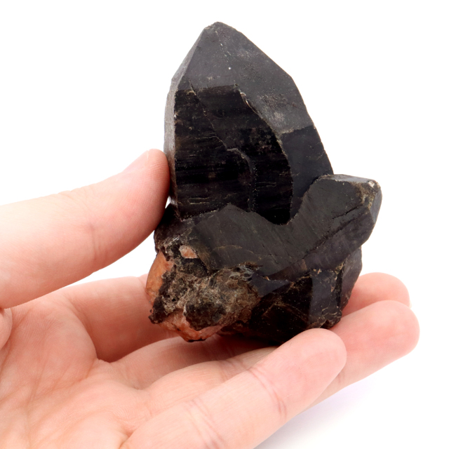 モリオン 黒水晶 原石 ポイント 山東省産 1点物 浄化 魔除け 天然石 パワーストーン