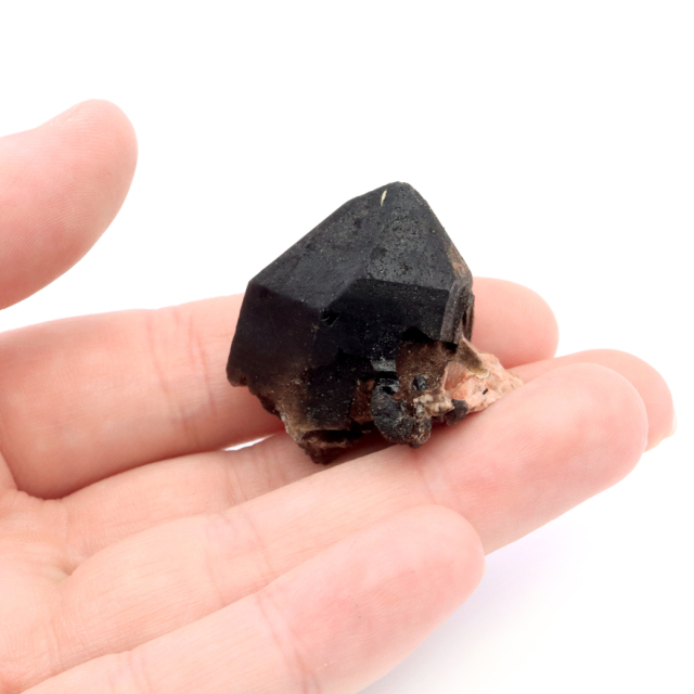 モリオン 黒水晶 原石 ポイント 山東省産 1点物 浄化 魔除け 天然石 パワーストーン