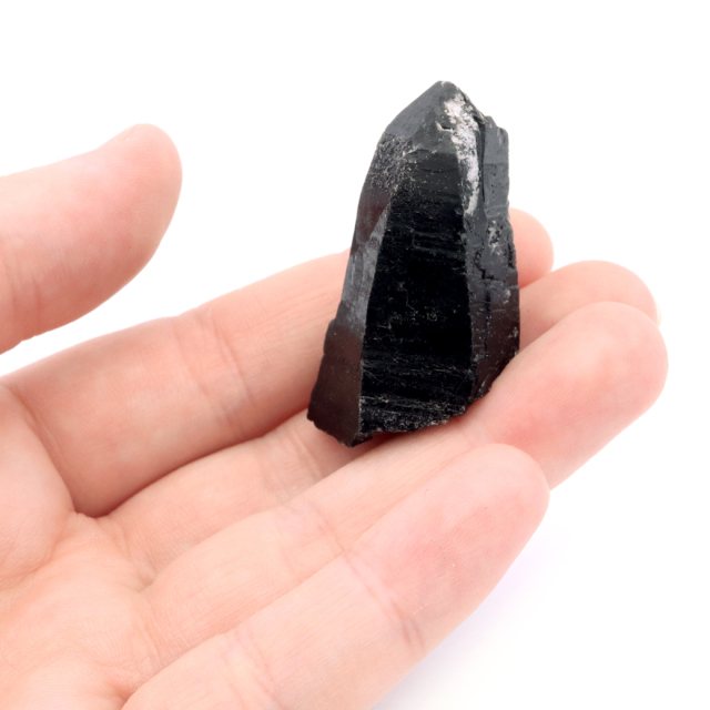 モリオン 黒水晶 原石 ポイント 山東省産 1点物 浄化 魔除け 天然石 パワーストーン