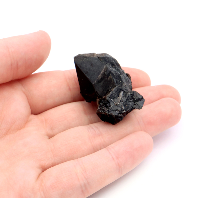 モリオン 黒水晶 原石 ポイント 山東省産 1点物 浄化 魔除け 天然石 パワーストーン