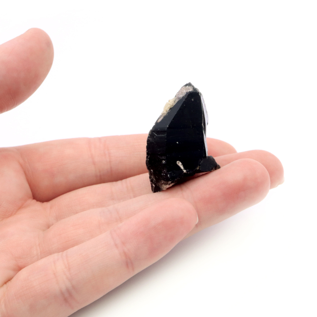 モリオン 黒水晶 原石 ポイント 山東省産 1点物 浄化 魔除け 天然石 パワーストーン