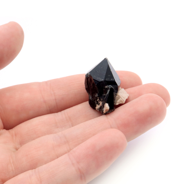 モリオン 黒水晶 原石 ポイント 山東省産 1点物 浄化 魔除け 天然石 パワーストーン