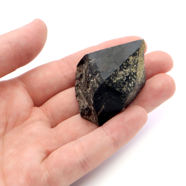 モリオン 黒水晶 原石 ポイント 山東省産 1点物 浄化 魔除け 天然石 パワーストーン